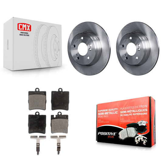Disc Rotors and Semi-Metallic Brake Pads Kit-K8F-105165
