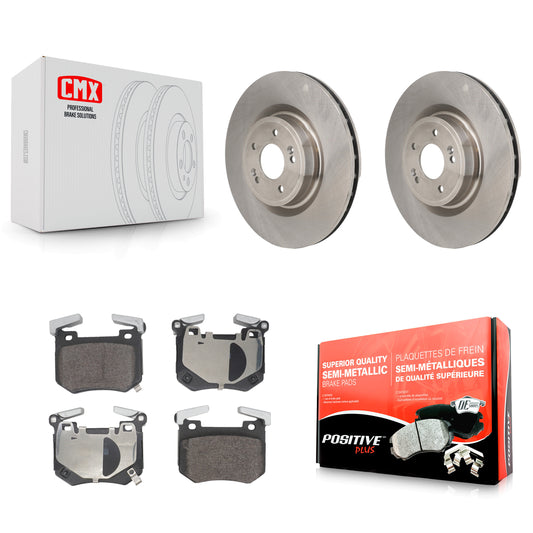 Disc Rotors and Semi-Metallic Brake Pads Kit-K8F-105176