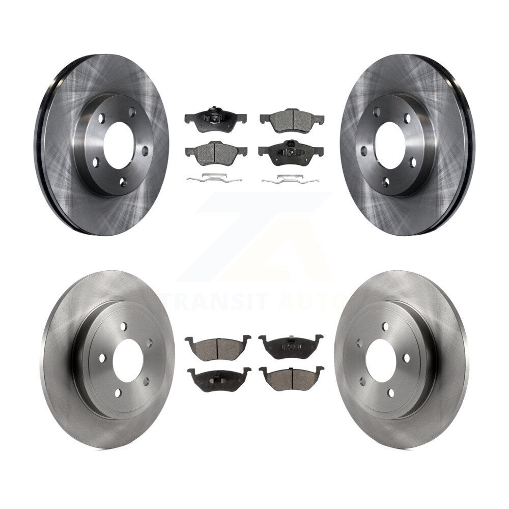 Disc Rotors and Semi-Metallic Brake Pads Kit-K8F-105181