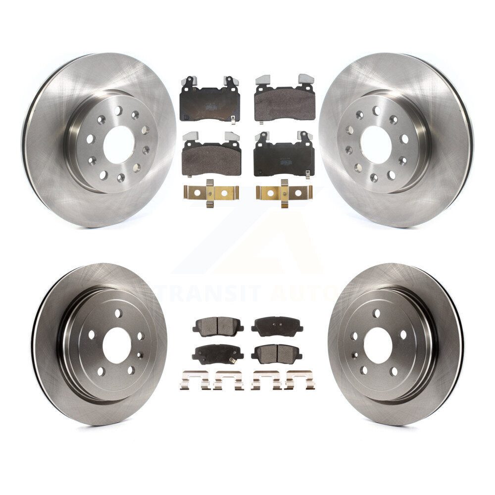Disc Rotors and Semi-Metallic Brake Pads Kit-K8F-105183