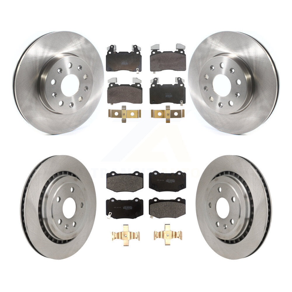 Disc Rotors and Semi-Metallic Brake Pads Kit-K8F-105185