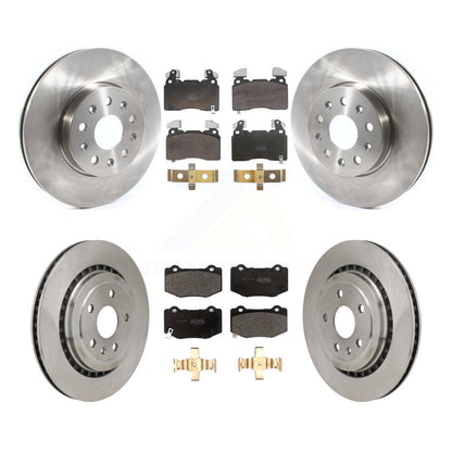 Disc Rotors and Semi-Metallic Brake Pads Kit-K8F-105185