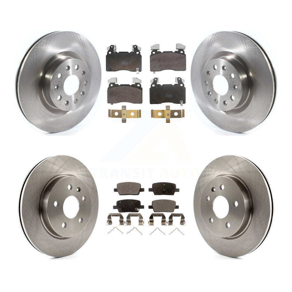 Disc Rotors and Semi-Metallic Brake Pads Kit-K8F-105186