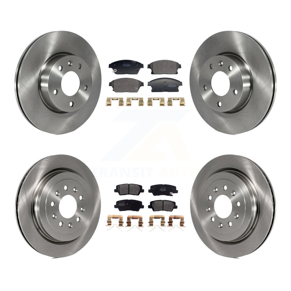 Disc Rotors and Semi-Metallic Brake Pads Kit-K8F-105187