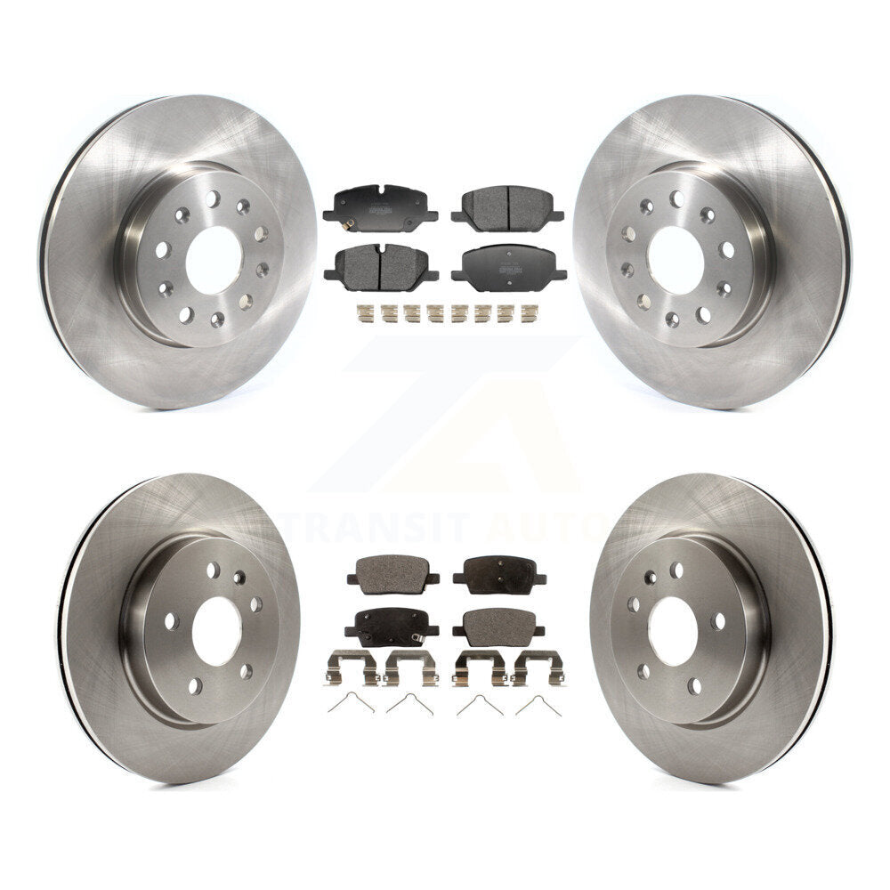 Disc Rotors and Semi-Metallic Brake Pads Kit-K8F-105188