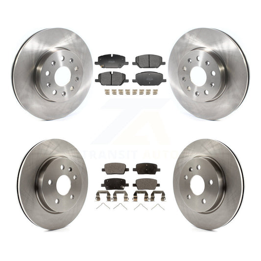 Disc Rotors and Semi-Metallic Brake Pads Kit-K8F-105188