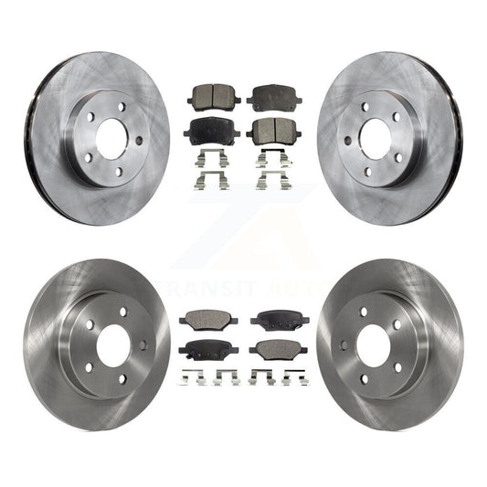 Disc Rotors and Semi-Metallic Brake Pads Kit-K8F-105192