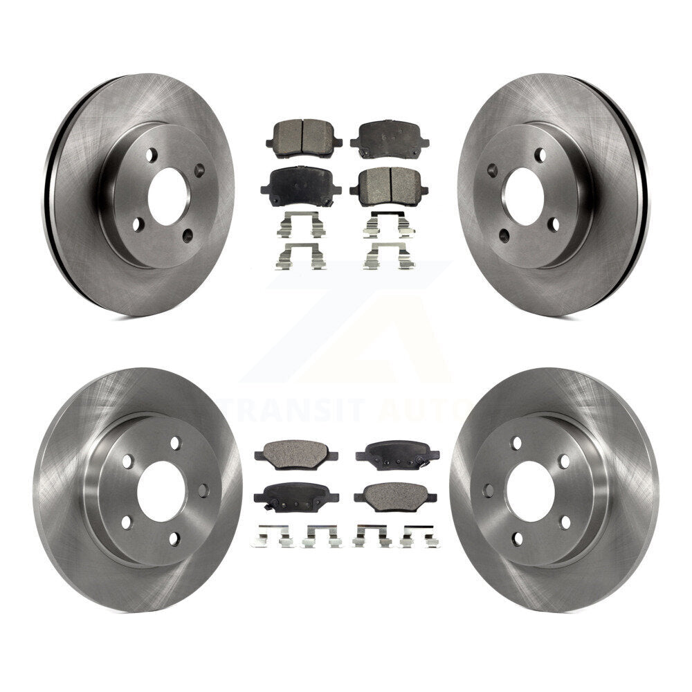 Disc Rotors and Semi-Metallic Brake Pads Kit-K8F-105193