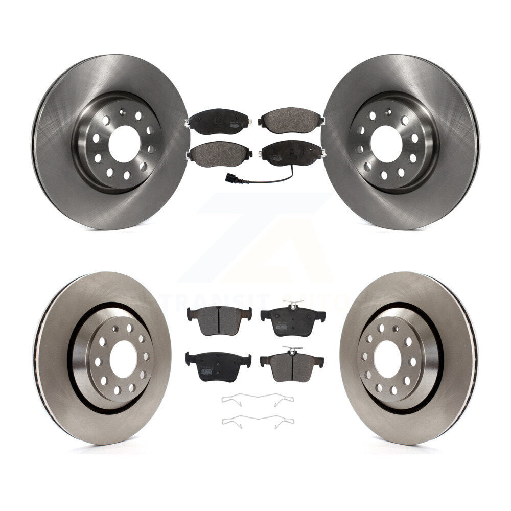Disc Rotors and Semi-Metallic Brake Pads Kit-K8F-105194