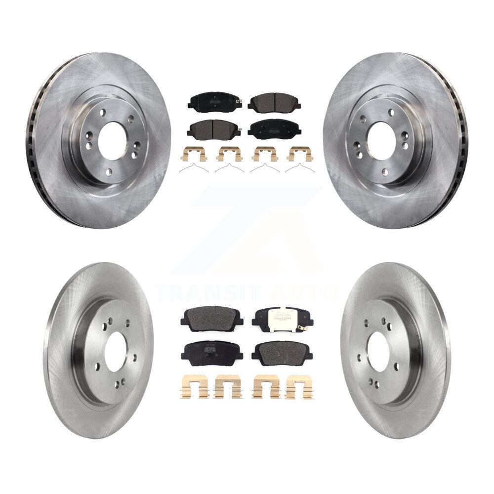 Disc Rotors and Semi-Metallic Brake Pads Kit-K8F-105195