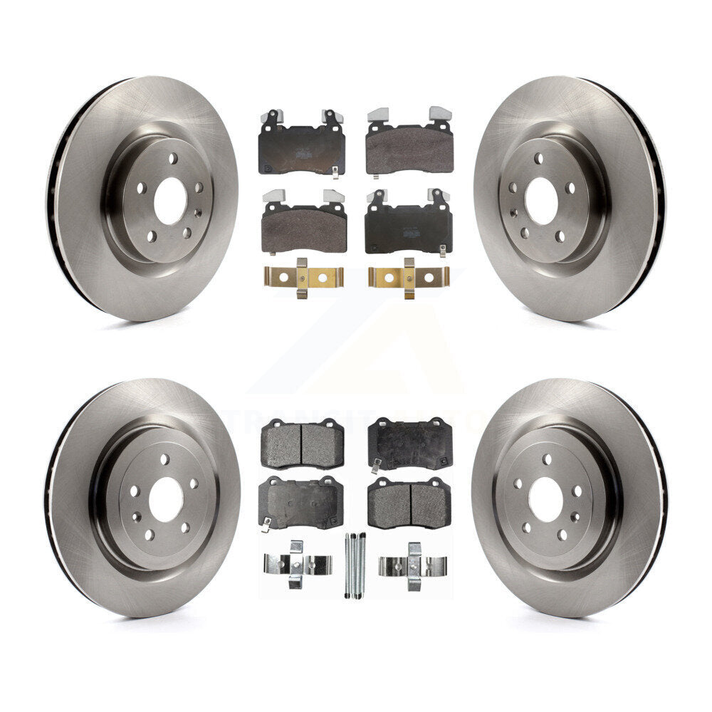 Disc Rotors and Semi-Metallic Brake Pads Kit-K8F-105196 Kit.bestparts.ca