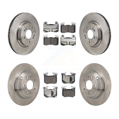 Disc Rotors and Semi-Metallic Brake Pads Kit-K8F-105198