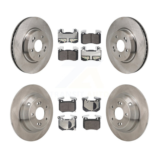 Disc Rotors and Semi-Metallic Brake Pads Kit-K8F-105198