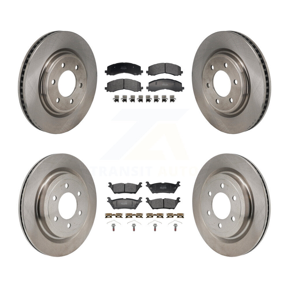 Disc Rotors and Semi-Metallic Brake Pads Kit-K8F-105199