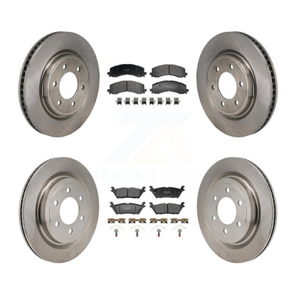 Disc Rotors and Semi-Metallic Brake Pads Kit-K8F-105199