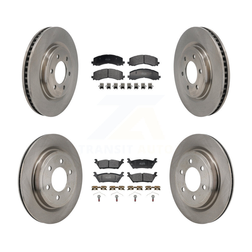 Disc Rotors and Semi-Metallic Brake Pads Kit-K8F-105200