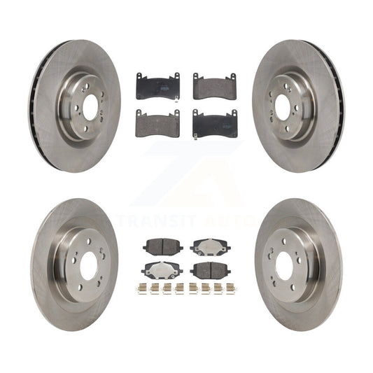 Disc Rotors and Semi-Metallic Brake Pads Kit-K8F-105214
