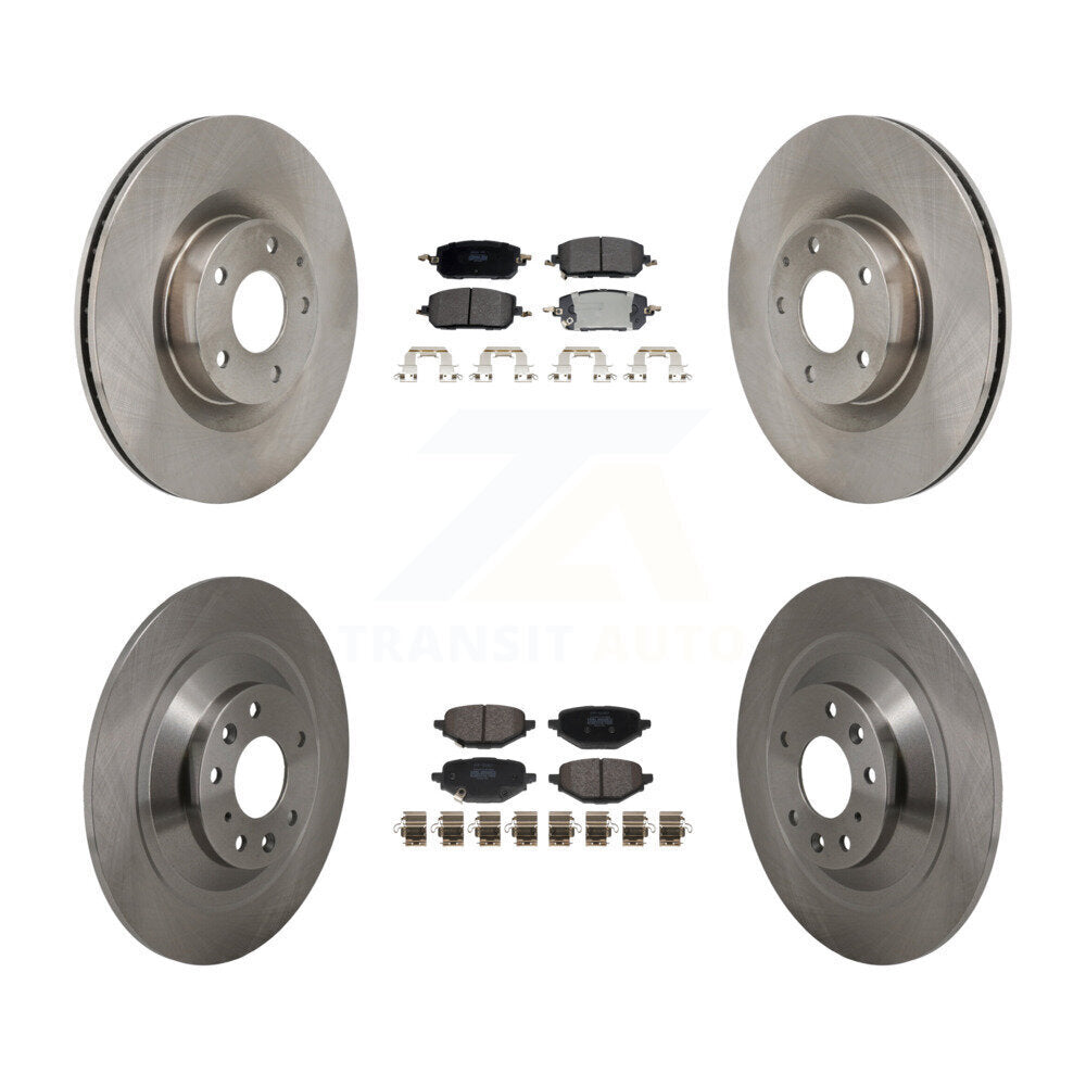 Disc Rotors and Semi-Metallic Brake Pads Kit-K8F-105216 Kit.bestparts.ca