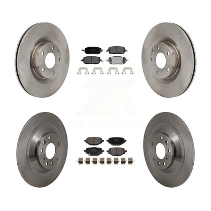 Disc Rotors and Semi-Metallic Brake Pads Kit-K8F-105216