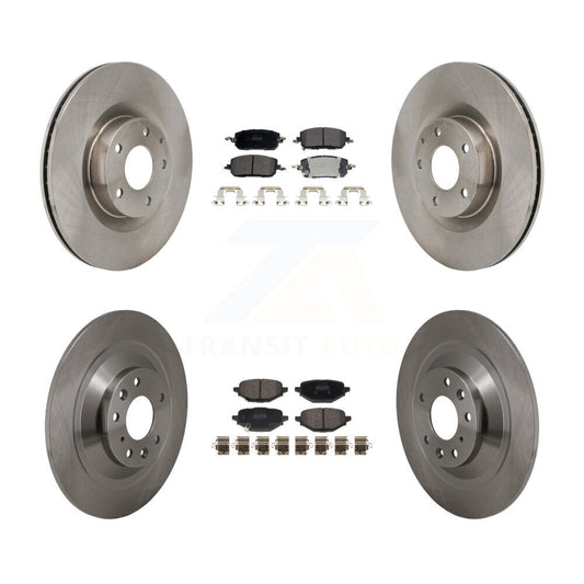 Disc Rotors and Semi-Metallic Brake Pads Kit-K8F-105216
