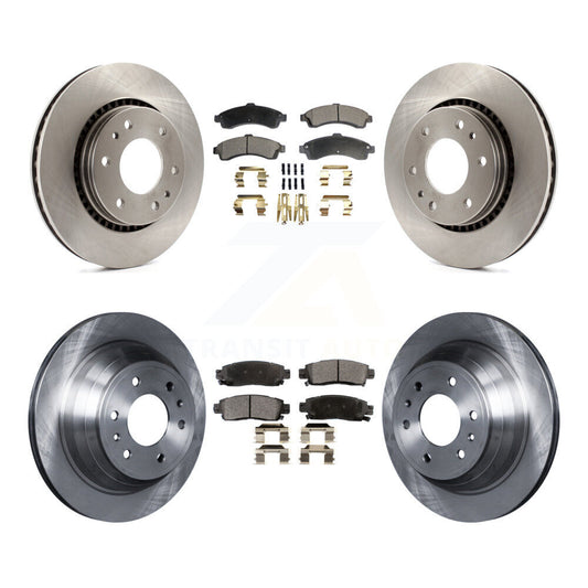 Disc Rotors and Semi-Metallic Brake Pads Kit-K8F-105219