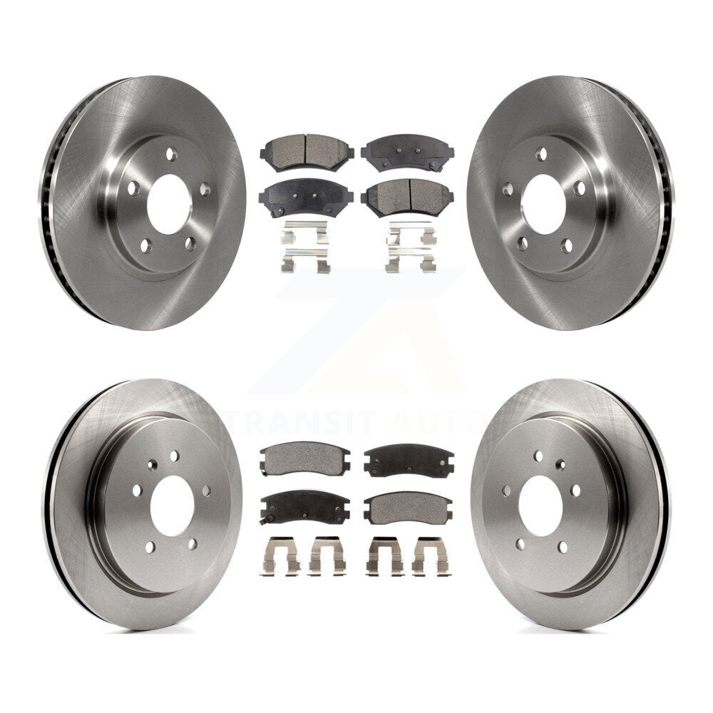 Disc Rotors and Semi-Metallic Brake Pads Kit-K8F-105220 Kit.bestparts.ca