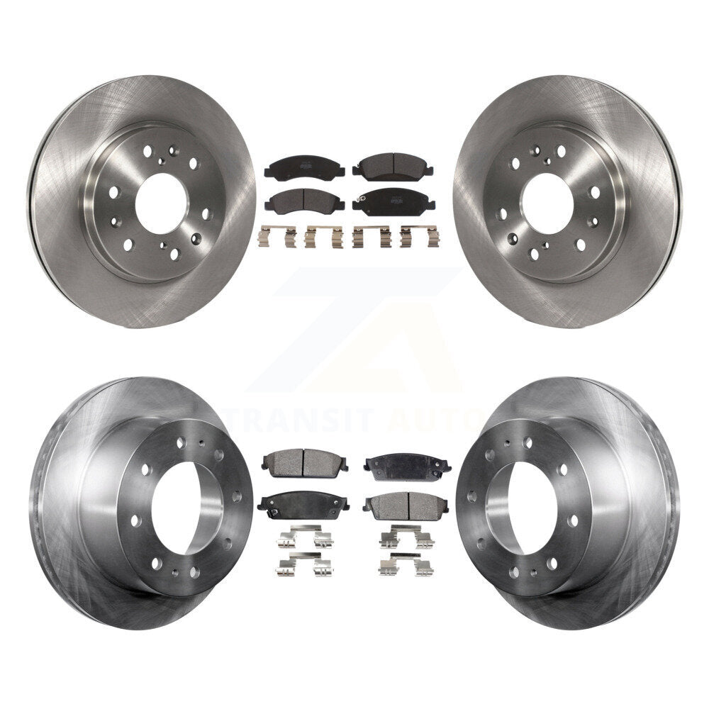 Disc Rotors and Semi-Metallic Brake Pads Kit-K8F-105221