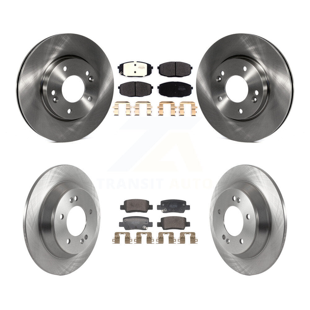 Disc Rotors and Semi-Metallic Brake Pads Kit-K8F-105232