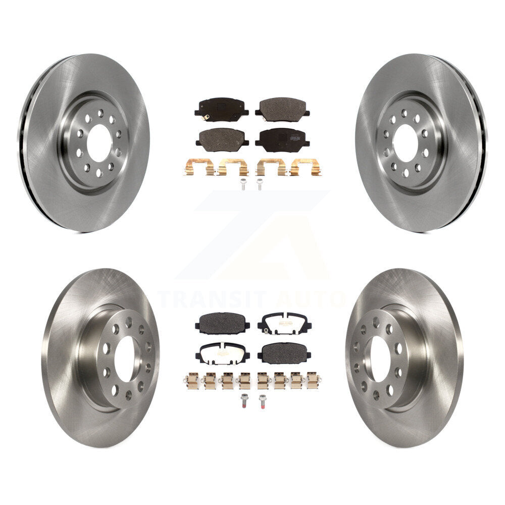 Disc Rotors and Semi-Metallic Brake Pads Kit-K8F-105234