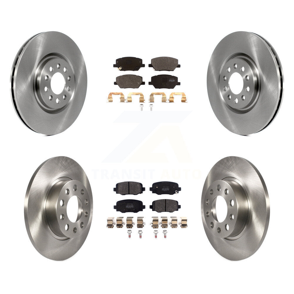 Disc Rotors and Semi-Metallic Brake Pads Kit-K8F-105235