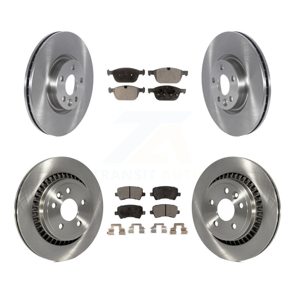 Disc Rotors and Semi-Metallic Brake Pads Kit-K8F-105236