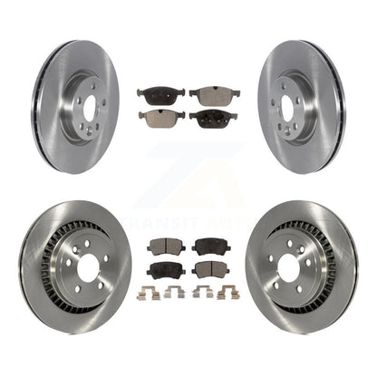 Disc Rotors and Semi-Metallic Brake Pads Kit-K8F-105236