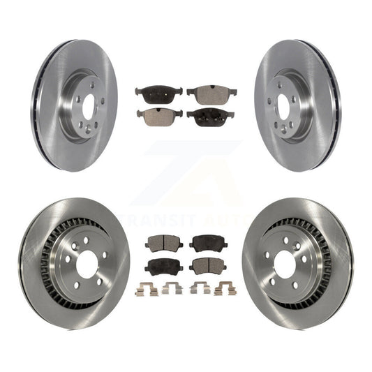 Disc Rotors and Semi-Metallic Brake Pads Kit-K8F-105236