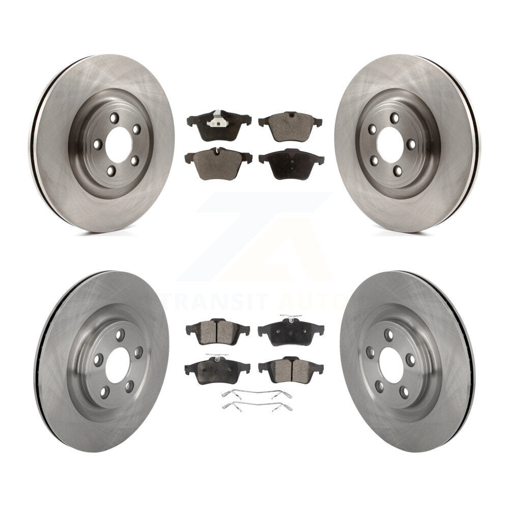 Disc Rotors and Semi-Metallic Brake Pads Kit-K8F-105237