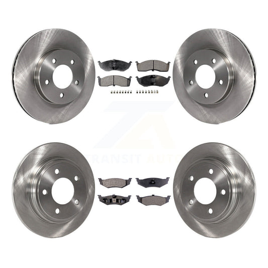 Disc Rotors and Semi-Metallic Brake Pads Kit-K8F-105238