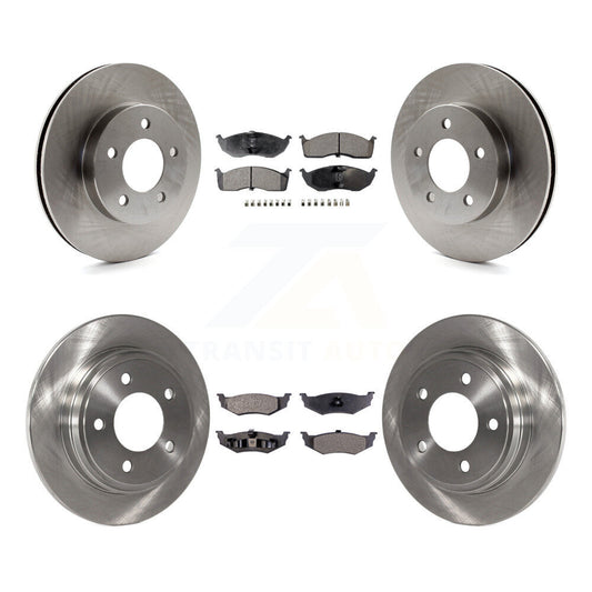 Disc Rotors and Semi-Metallic Brake Pads Kit-K8F-105239