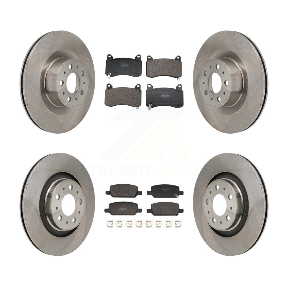 Disc Rotors and Semi-Metallic Brake Pads Kit-K8F-105240 Kit.bestparts.ca