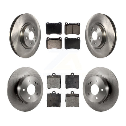 Disc Rotors and Semi-Metallic Brake Pads Kit-K8F-105243