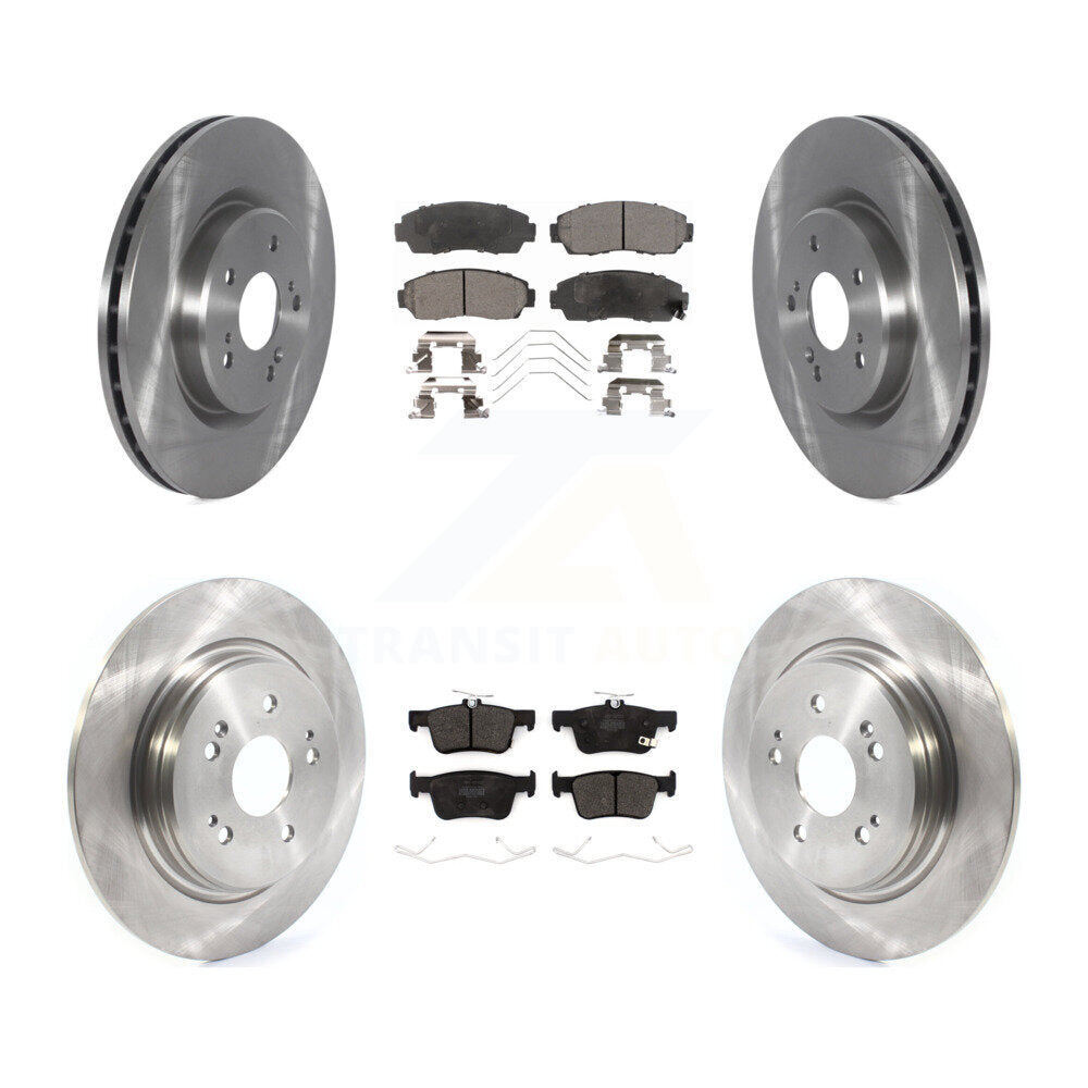 Disc Rotors and Semi-Metallic Brake Pads Kit-K8F-105245