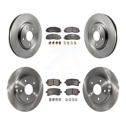 Disc Rotors and Semi-Metallic Brake Pads Kit-K8F-105246