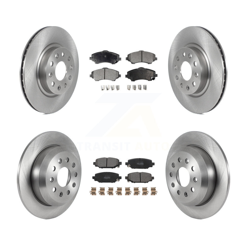 Disc Rotors and Semi-Metallic Brake Pads Kit-K8F-105247 Kit.bestparts.ca