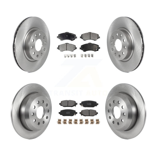 Disc Rotors and Semi-Metallic Brake Pads Kit-K8F-105247