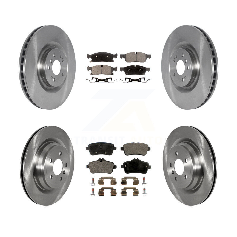Disc Rotors and Semi-Metallic Brake Pads Kit-K8F-105249