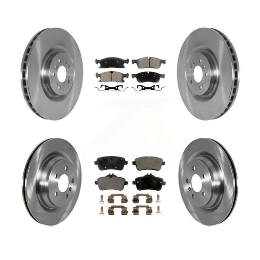 Disc Rotors and Semi-Metallic Brake Pads Kit-K8F-105249