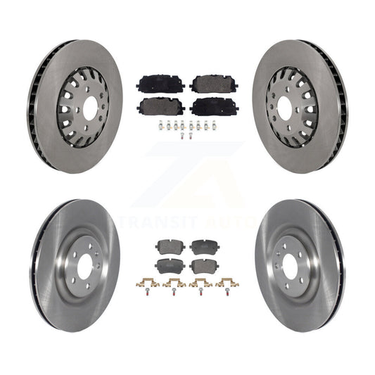 Disc Rotors and Semi-Metallic Brake Pads Kit-K8F-105253