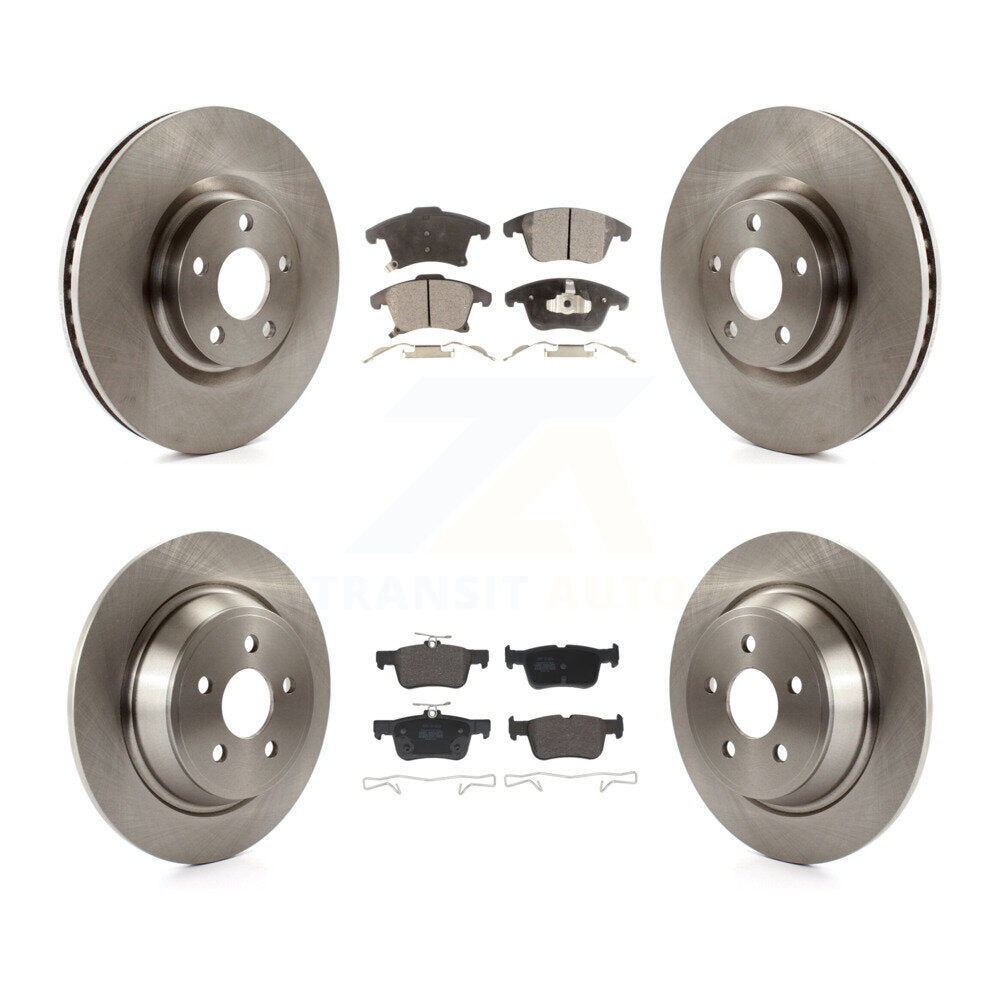 Disc Rotors and Semi-Metallic Brake Pads Kit-K8F-105257