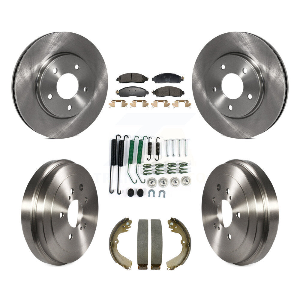 Disc Rotors and Semi-Metallic Brake Pads Kit-K8F-105259
