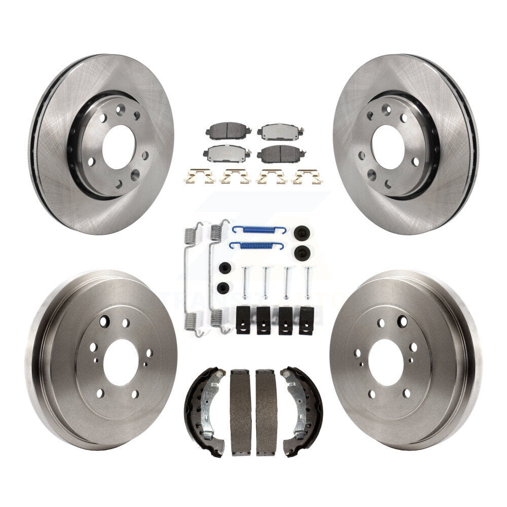 Disc Rotors and Semi-Metallic Brake Pads Kit-K8F-105260