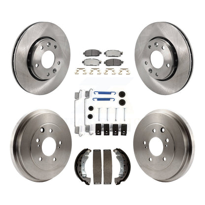 Disc Rotors and Semi-Metallic Brake Pads Kit-K8F-105260