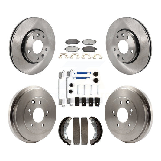 Disc Rotors and Semi-Metallic Brake Pads Kit-K8F-105260